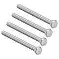 Uxcell M8x130mm Hex Bolts 304 Stainless Steel Hexagon Screw Bolt 4pcs