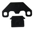Rear Brake Pad Shoes For 50cc 110cc 125cc 200cc 250cc Atv Mini Bike Go Kart Alloy Steel 