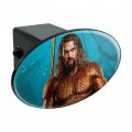 Aquaman Movie Jason Mamoa Full Costume Oval Tow Trailer Hitch Cover Plug Insert