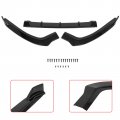 Front Bumper Chin Spoiler Lip Splitter Trim Glossy Black For 2019 2020 2021 2022 Toyota Avalon Abs Painted Gloss