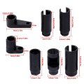 7pcs Oxygen Sensor Socket Set 1 2 Inch And 3 8 Square Drive For Auto Repair