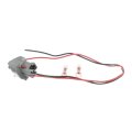 Electrical Connector For Lexus Gs350 Gs450h 2007 2011 Blade Terminal Oval Shape 22 Ga Gauge Black Plastic