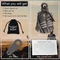 Dream Apparel Motorcycle Us Flag Rider Bell For Bikers Heavy Spirit Bells Accessory And Key Chain Luck Dbl4-l