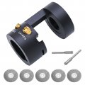 Vkinman Tungsten Electrode Sharpener Grinder Head Aluminum Tig Welding Tool With Cut-off Slot Multi-angle Offsets 5 Diamond 