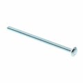 Carriage Bolts 1 4 In 20 X 5 A307 Grade A Zinc Plated Alloy Steel 25 Pack Model 