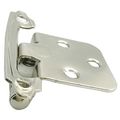 Smbbit Traditional Cabinet Hinge Variable Overlay 10 Pack Bright Nickel