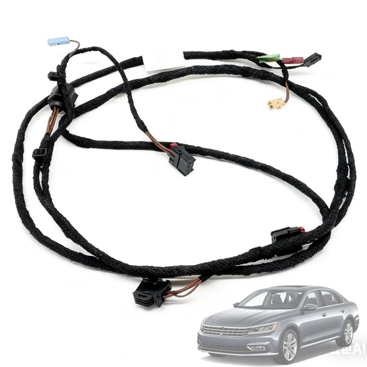 Left Rear Trunk Lid Wiring Harness 3c8971182j For Vw Passat Cc 2010 2017 Tailgate Electrical Cable Replacement