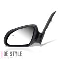 Gm1320439 Factory Style Driver Left Side Mirror Manual Folding Power Adjust Heated Glass Compatible With Buick Verano 12-17