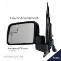 Spieg Driver Side Mirror Replacement For Ford Transit Connect 2011-2013 Power Adjustment Heated Paint To Match Exterior Left