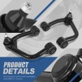 2-4 Lift Range 2pcs Front Upper Tubular Control Arms Suspension Kit With Ball Joint Compatible Ford Ranger 2019-2024 Left And