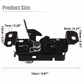 X Autohaux Car Engine Hood Latch Lower Replacement For Mercedes-benz Metris 2016 2017 2018 4478800060 Metal Black