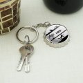 I Tri D Triathlon Triathlete Swim Bike Run Tried Funny Keychain Chrome Plated Metal Pop Cap Bottle Opener