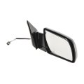 Passenger Side Door Mirror For Gmc K2500 1990 To 1996 Power Heated Paintable Manual Folding Standard Type Replacement Gm1321276 