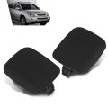 Front Bumper Tow Hook Eye Cover Pair Lh Rh For Lexus Rx400h 2006 2007 2008 Black Polypropylene Pp Part Number 52128-48901 