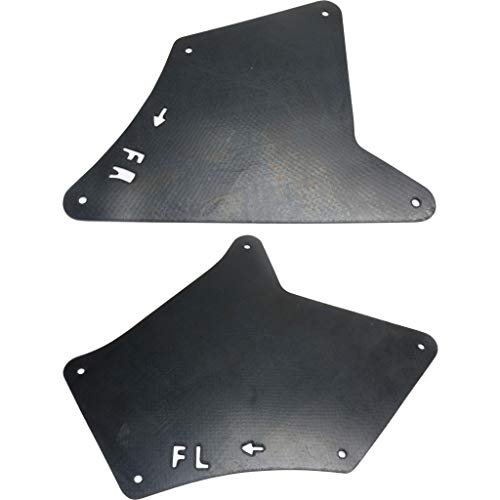 Front Fender Liner Splash Guard For Toyota 4runner 2003 2020 Driver And Passenger Side Pair Apron Seal Replaces 5373635150