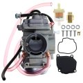 Autokay Carburetor With Fuel Filter For Suzuki Quadrunner 500 Lt-f500f Ltf500 4x4 1998-2002