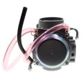 Autokay Carburetor With Fuel Filter For Suzuki Quadrunner 500 Lt-f500f Ltf500 4x4 1998-2002