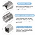 Uxcell Spiral Point Thread Tap M8 X 1 25 Metric Screw Fully Ground High Speed Steel 6542 Machine Tappinging Tool For Machinist