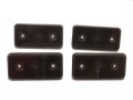 Performance 4 Side Marker Reflectors For 1990-2014 G Class W463 Smoke Lens 