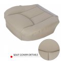 Ecotric Driver Seat Cover Cushion Compatible With 2003-2006 Cadillac Escalade Base Esv Ext Non-air-conditioneds Lower Pad