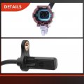 A-premium Abs Wheel Speed Sensor Compatible With Nissan Models Frontier 2003-2004 2 4l Crew Cab Pickup Front Driver And