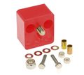 Prothane 22-502 Red Rear Motor Transmission Mount Kit 