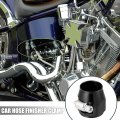 X Autohaux 5 Pcs An8 Hex Car Hose Finisher Flexible Rubber Pipe Clamp With Screw Band Adapter Fitting For Oil Fuel Water Tube