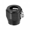 X Autohaux 5 Pcs An8 Hex Car Hose Finisher Flexible Rubber Pipe Clamp With Screw Band Adapter Fitting For Oil Fuel Water Tube