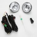 Ledin Fog Light Set Compatible For 2005-2011 Tacoma Oe Style Clear Lens Lamps Assembly