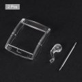Uxcell Watch Strap Clasp Replacement Plastic Buckle For 20mm Width Bands Transparent 2 Pcs