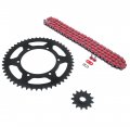 Suzuki Rm250 Red Non O Ring Chain And Sprocket Black 13 50 114l