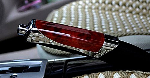 K1 Wood Style Hand Brake Handbrake Cover Parking Sleeve Protector Decoration For Mitsubishi Triton