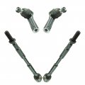 Trq Front Inner Outer Tie Rod Set Of 4 For 06-14 Honda Ridgeline Pickup Truck 