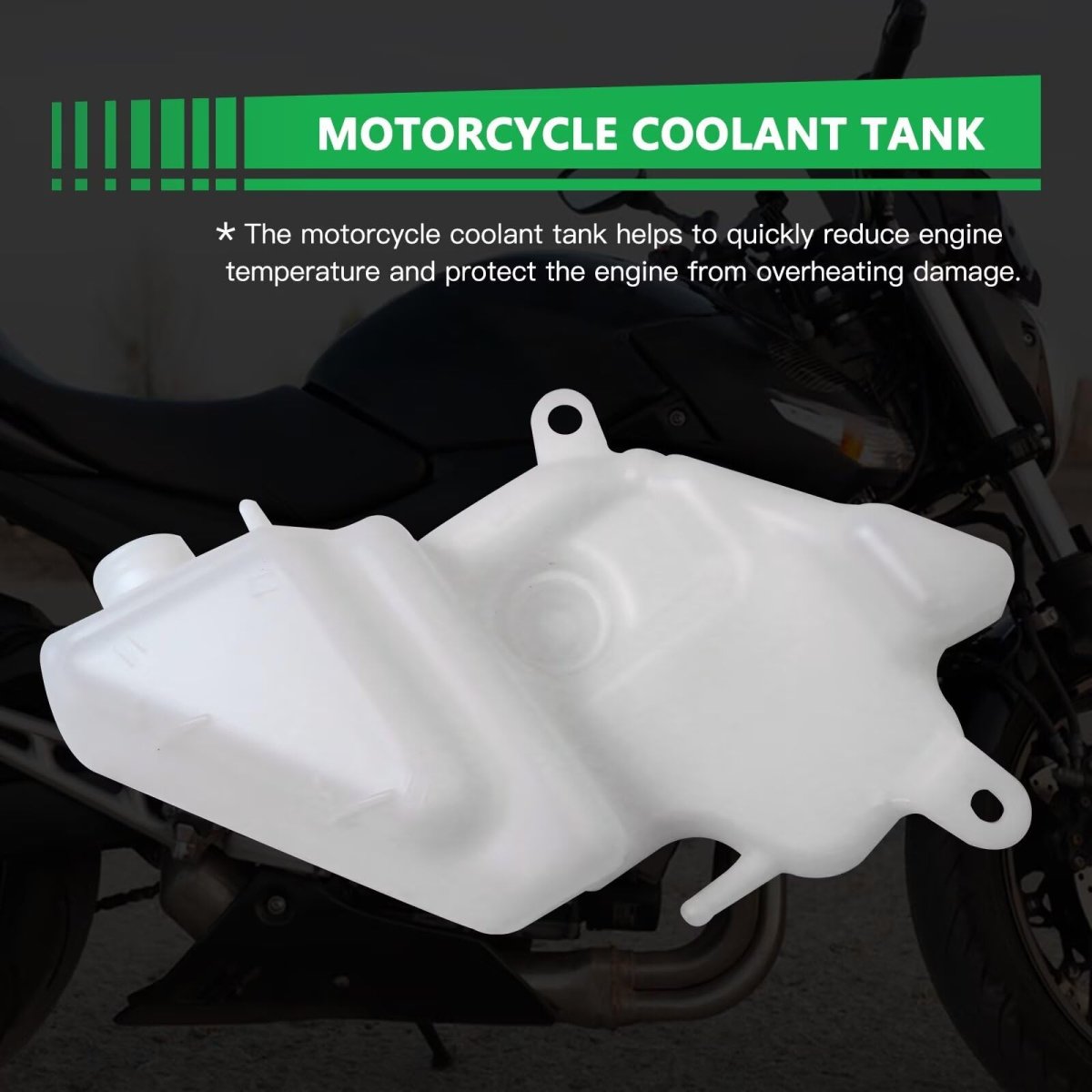 Updatd 43078-0553 Coolant Reservoir-plug And Play Fit For 2016 Kawasaki Ninja 650 Ex650 Abs