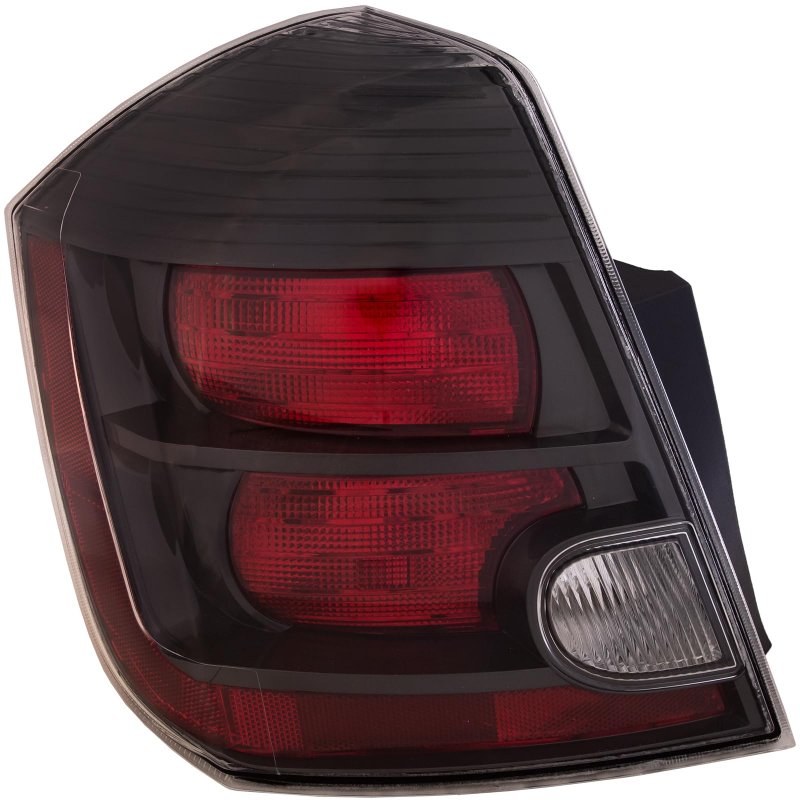 Headlightsdepot Left Driver Side Tail Light For 10-12 Nissan Sentra Sr Se-rse-r Spec V Capa Certified