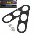 Racing Bumper Air Holes Rear Panel 2 Pcs Universal Aluminium Alloy Rear Race Diversion Diffuser Car Styling