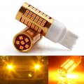 7440 Led Turn Signal Bulbs Amber Yellow 2200 Lumen Canbus Error Free Non Polarity Fits 7440a 7441 7444 T20 W21w Pack Of 2 