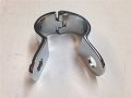 Chromed 1 25 In 4 Crash Bar Mount Longhorn Footpeg Clamps Replacement Billet Aluminum Adult Size 