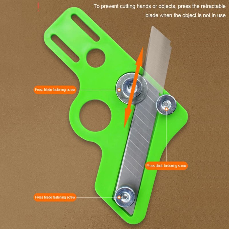 Clahjqx Edge Banding Trimmer Veneer Cutter Tool For Woodworking Straight Hand Trimming All Directions