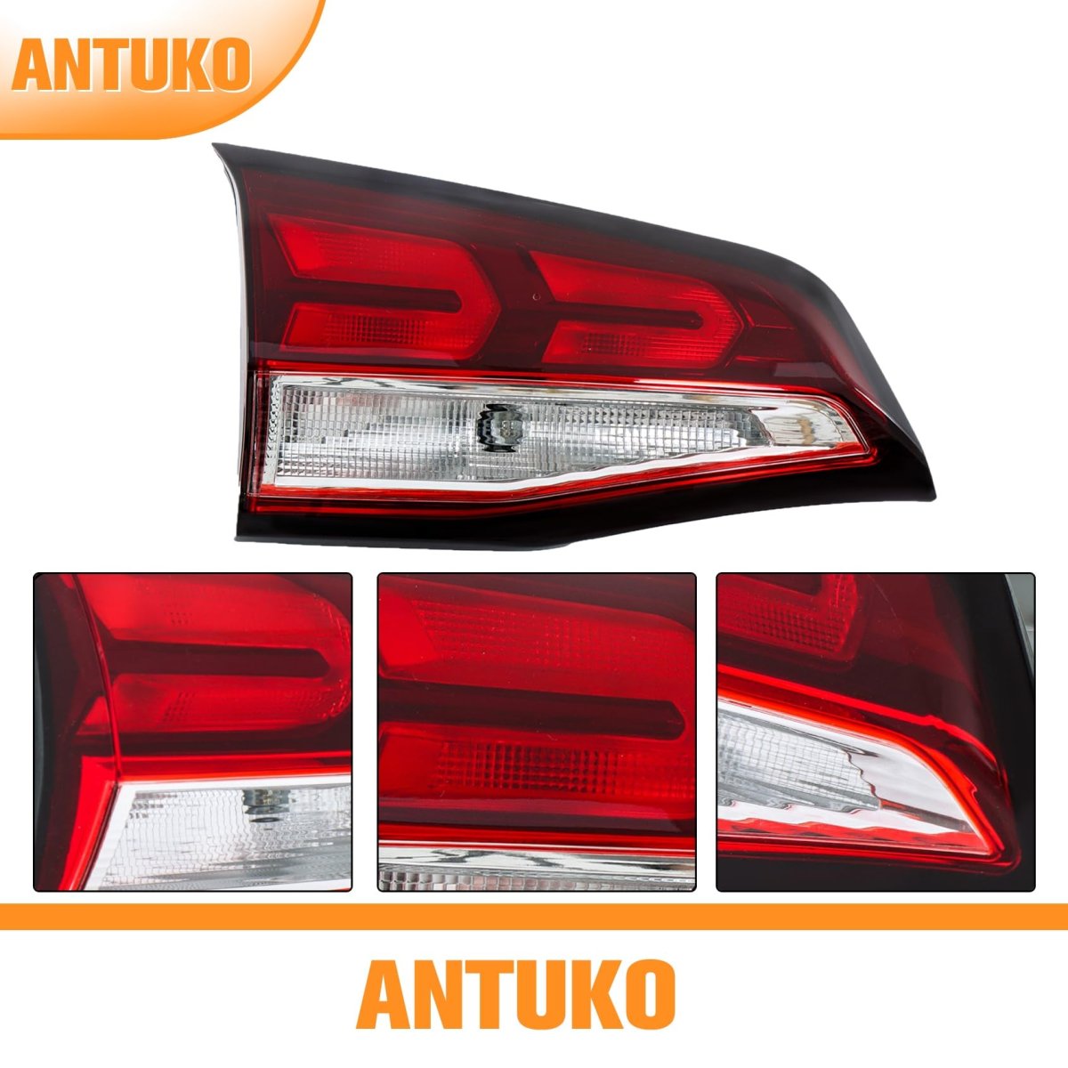 Left Side Inner Tail Light Assembly Replacement For E-quinox 2022 2023 2024 Driver Lamp