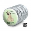 Guess What Pug Butt Tire Rim Wheel Aluminum Valve Stem Caps