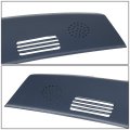 Auto Dynasty Blue Dash Defrost Vent Grille Cover Cap Overlay Compatible With Dodge Ram Truck 1500 2500 3500 02-05
