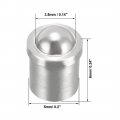 Uxcell Door Cabinet Closet Drawer 5mm Dia Stainless Steel Ball Catch Latch Catcher 10pcs