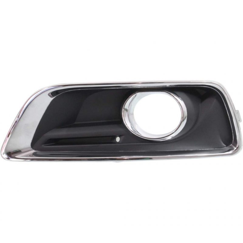 Chevy Malibu Fog Light Cover 2013 2014 2015 Driver Side Bezel Chrome Black W Fog Hole Dot Sae Compliance Gm1038136 20768823