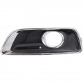 Chevy Malibu Fog Light Cover 2013 2014 2015 Driver Side Bezel Chrome Black W Fog Hole Dot Sae Compliance Gm1038136 20768823