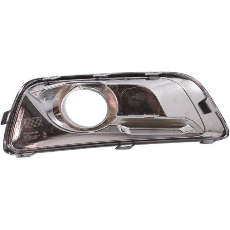 Chevy Malibu Fog Light Cover 2013 2014 2015 Driver Side Bezel Chrome Black W Fog Hole Dot Sae Compliance Gm1038136 20768823