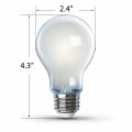 Feit Electric Led A19 Medium Base Light Bulb 40w Equivalent 15 Year Life 450 Lumen 2700k Soft White Dimmable 4-pack
