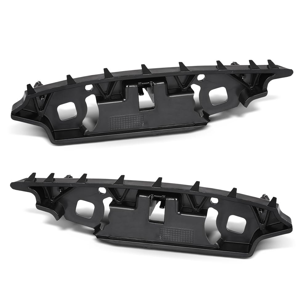 Front Bumper Bracket Set For Ford Escape 2020 2021 2022 2023 2024 Fo1042162 Fo1043162 Lj6z17c947a Lj6z17c946a Black Asa