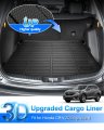Cartist Cargo Liner Fits For Honda Cr-v 2024 2023 Not Hybrid All Weather Trunk Mat Crv Accessories Fit Tray In Lowest Position