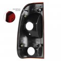 Smoke Red Lens Oe-style Tail Light Lamp Assembly For 1997-2003 Ford F150 1999-2007 F250 F350 Superduty Pickup Truck Driver